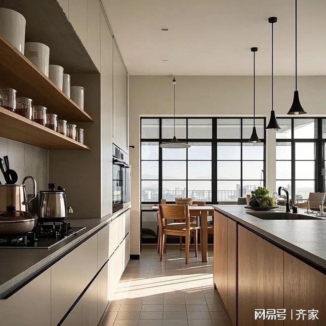 当代年轻人的梦中情厨pg电子平台开放式厨房(图2)